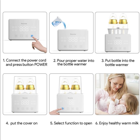 Annynice Baby Bottle & Food Warmer - Picture 3 of 7